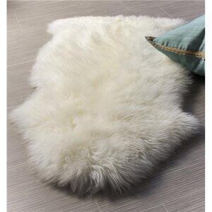 Premium Genuine Fur Sheepskin Rug - Real N.Z. 100% Sheepskin Natural Luxury